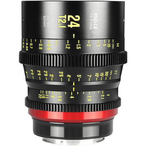 Meike 24mm T2.1 FF Prime Cine Lens (EF Mount) – rental 